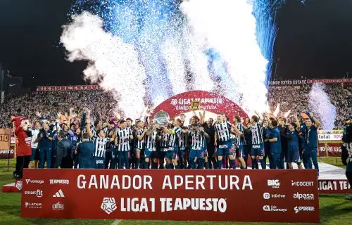 Alianza Lima golea a Los Chankas y se corona campeón del Torneo Apertura 2026